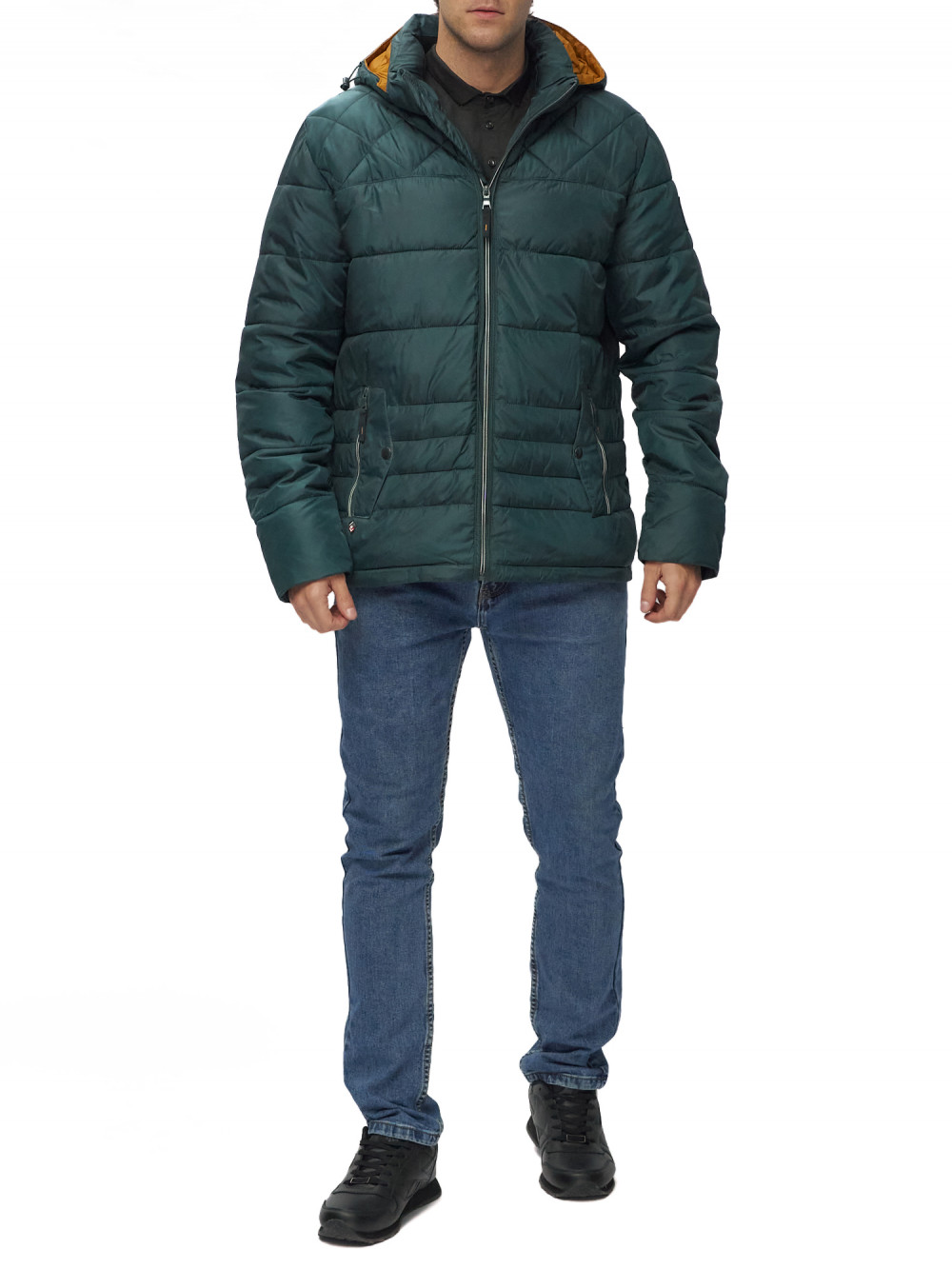 

Куртка мужская NoBrand AD62179 зеленая 48 RU, Зеленый, AD62179
