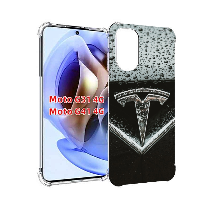 

Чехол Mypads Tesla 1 Для Motorola Moto G31 4G/G41 4G, Прозрачный, Tocco