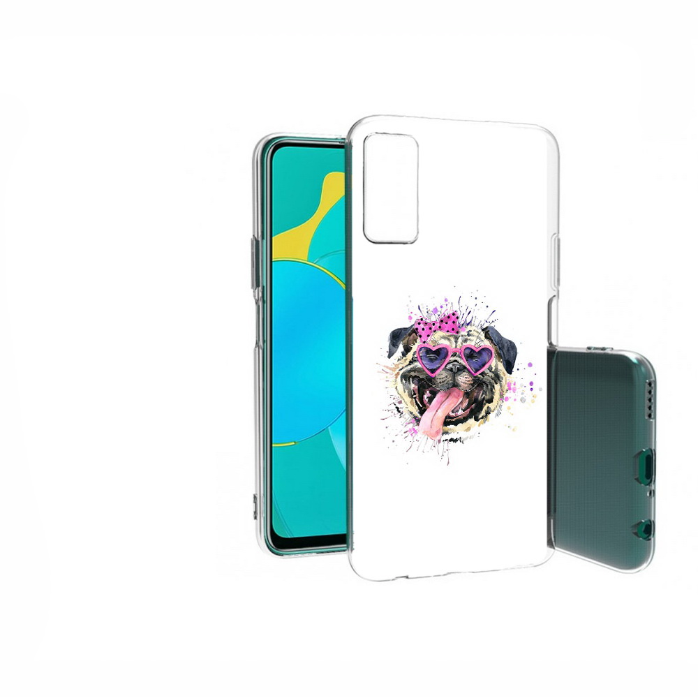 

Чехол Mypads Веселая Собака Для Honor 30S (Cdy-Nx9, Прозрачный, Tocco