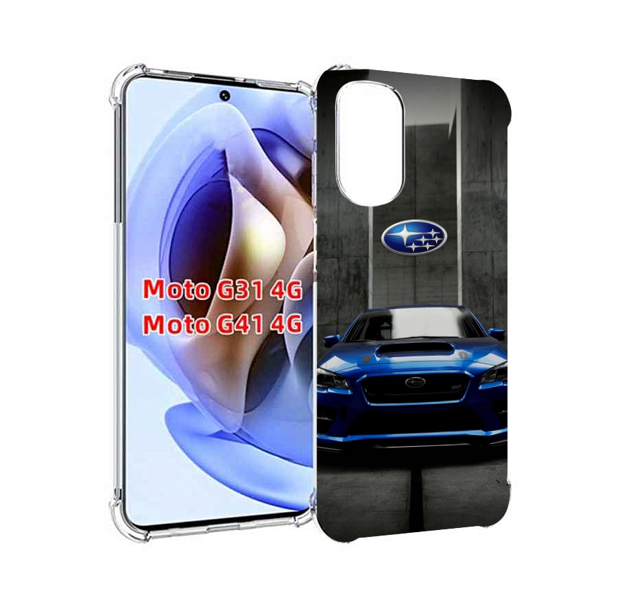 

Чехол Mypads Subaru 1 Мужской Для Motorola Moto G31 4G/G41 4G, Прозрачный, Tocco