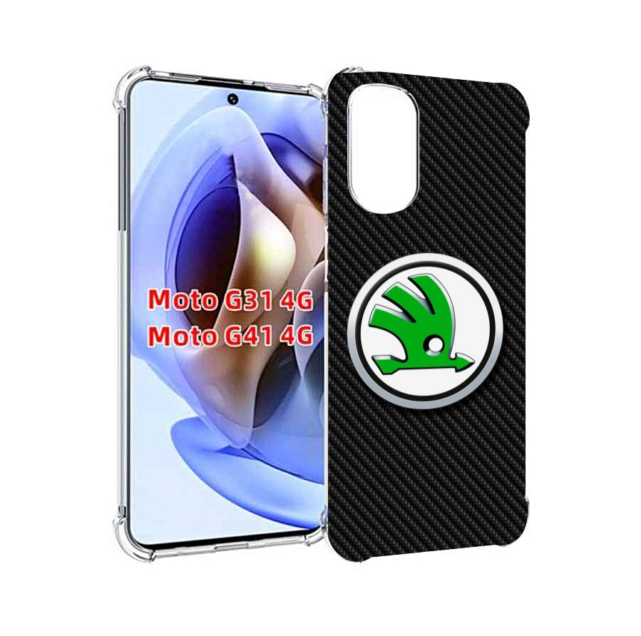 

Чехол Mypads Skoda 2 Для Motorola Moto G31 4G/G41 4G, Прозрачный, Tocco