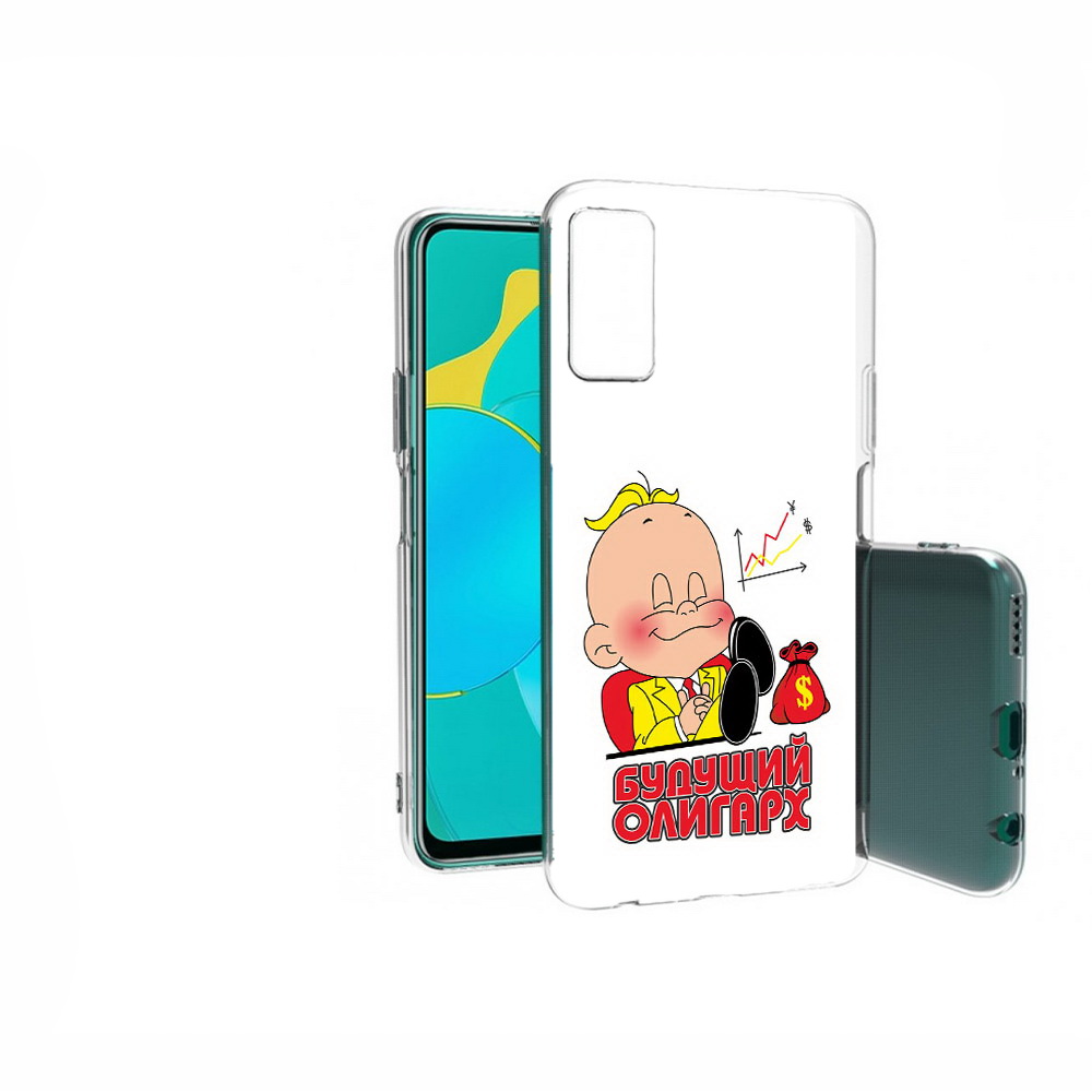 

Чехол MyPads Tocco для Huawei Honor 30S Будущий олигарх, Прозрачный, Tocco