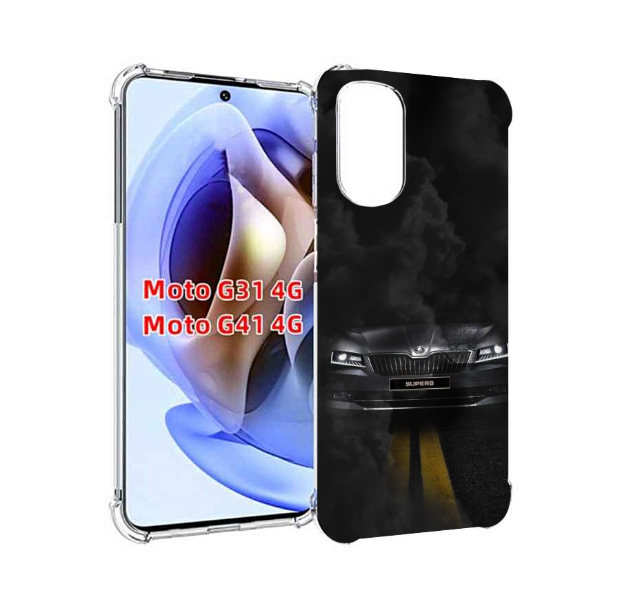 

Чехол Mypads Skoda 1 Для Motorola Moto G31 4G/G41 4G, Прозрачный, Tocco
