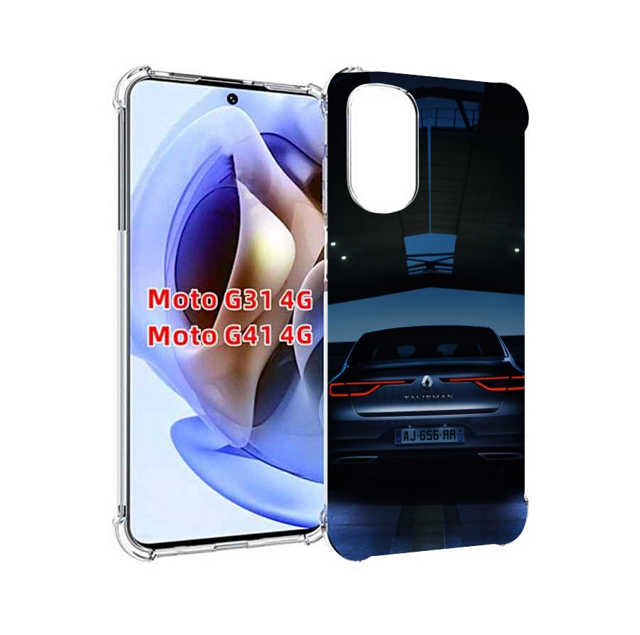 

Чехол Mypads Renault 1 Для Motorola Moto G31 4G/G41 4G, Прозрачный, Tocco