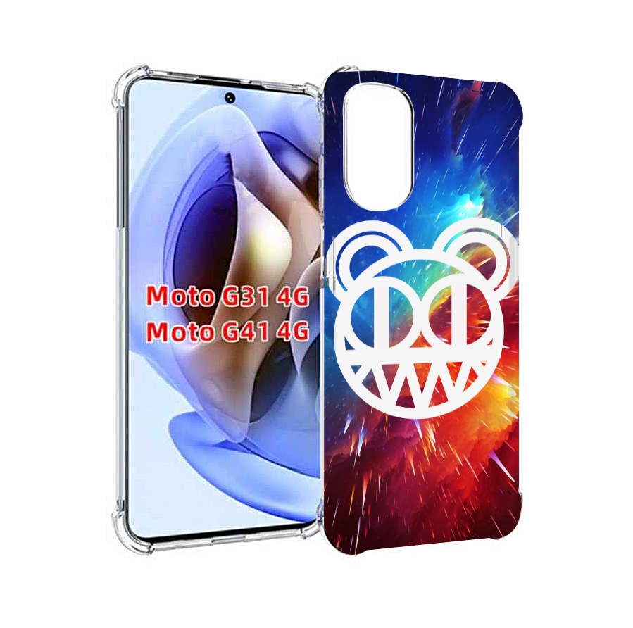

Чехол Mypads Radiohead Cosmos Для Motorola Moto G31 4G/G41 4G, Прозрачный, Tocco