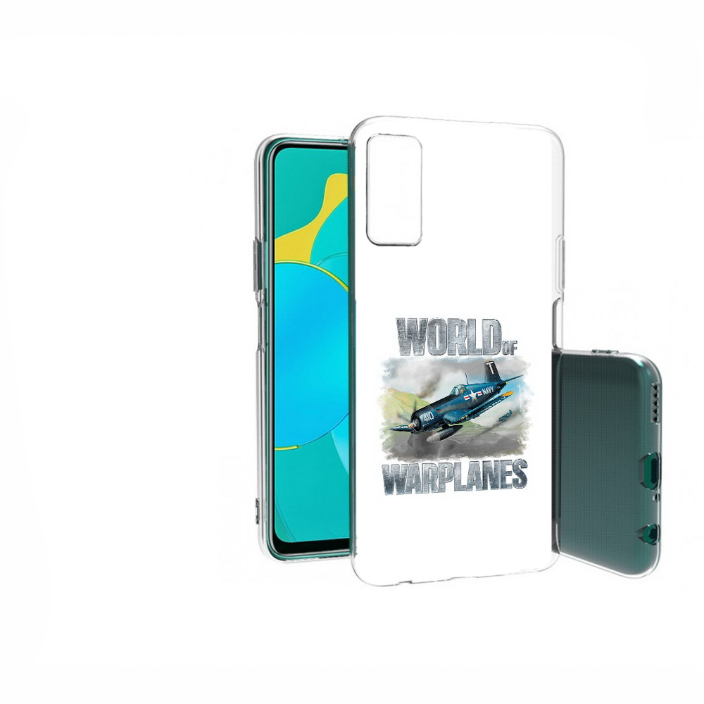 

Чехол MyPads Tocco для Huawei Honor 30S Боевой самолет, Прозрачный, Tocco