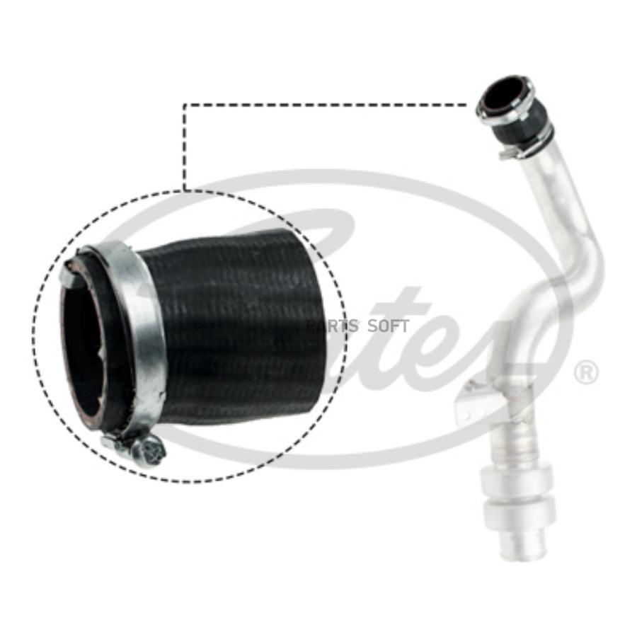 

Шланг Интеркулера Land Rover Discovery 2.7D 07/04-08/09 Gates 09-0578
