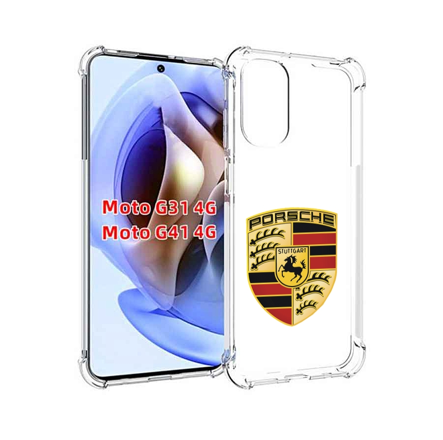 

Чехол Mypads Porsche 5 Мужской Для Motorola Moto G31 4G/G41 4G, Прозрачный, Tocco