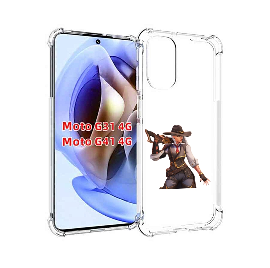 

Чехол Mypads Overwatch Для Motorola Moto G31 4G/G41 4G, Прозрачный, Tocco