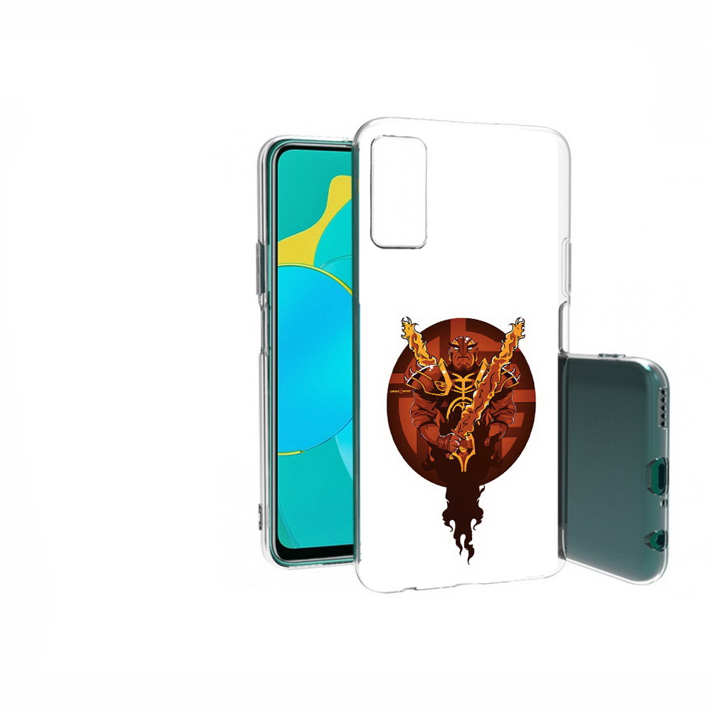 

Чехол MyPads Tocco для Huawei Honor 30S ember spirit, Прозрачный, Tocco