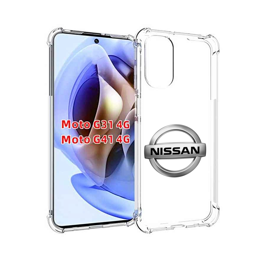 

Чехол Mypads Nissan 3 Мужской Для Motorola Moto G31 4G/G41 4G, Прозрачный, Tocco