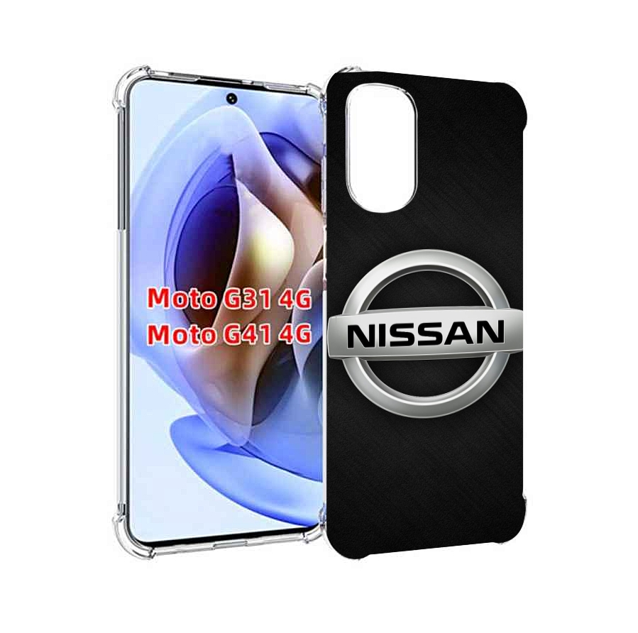 

Чехол Mypads Nissan 2 Мужской Для Motorola Moto G31 4G/G41 4G, Прозрачный, Tocco