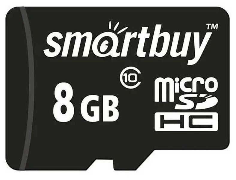 

Карта памяти Micro 8GB SDHC Class 10 *