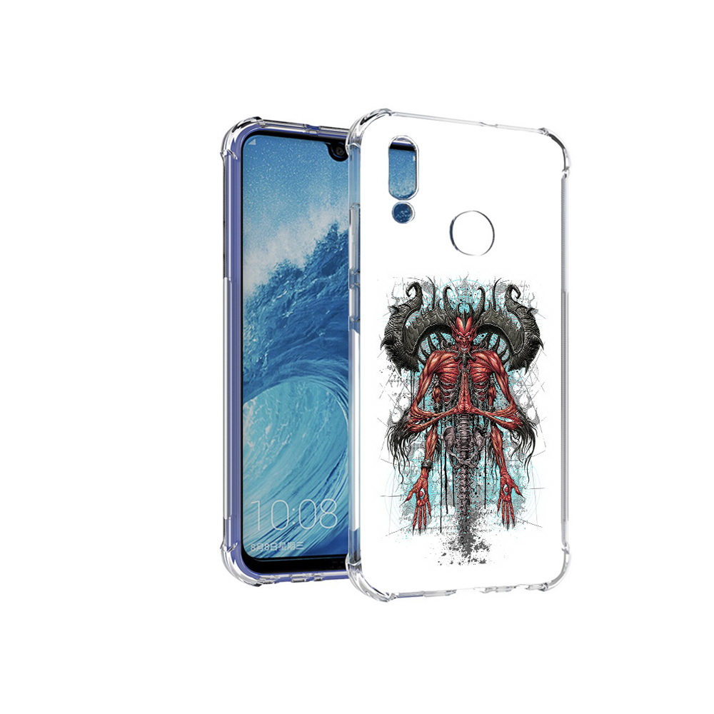 

Чехол MyPads Tocco для Huawei P Smart (2019) дьявол, Прозрачный, Tocco