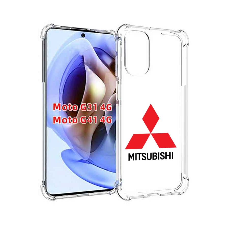 

Чехол Mypads Mitsubishi-3 Для Motorola Moto G31 4G/G41 4G, Прозрачный, Tocco