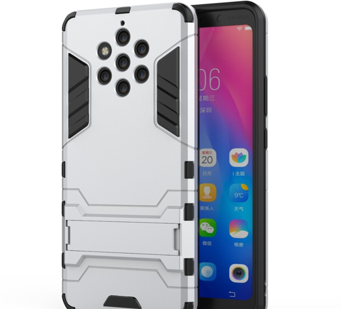 

Чехол MyPads для Nokia 9 PureView серебристый (125575), Nokia 9 PureView
