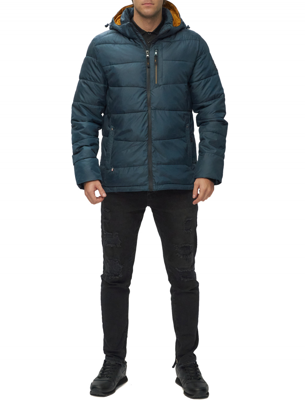 

Куртка мужская NoBrand AD62186 синяя 46 RU, Синий, AD62186