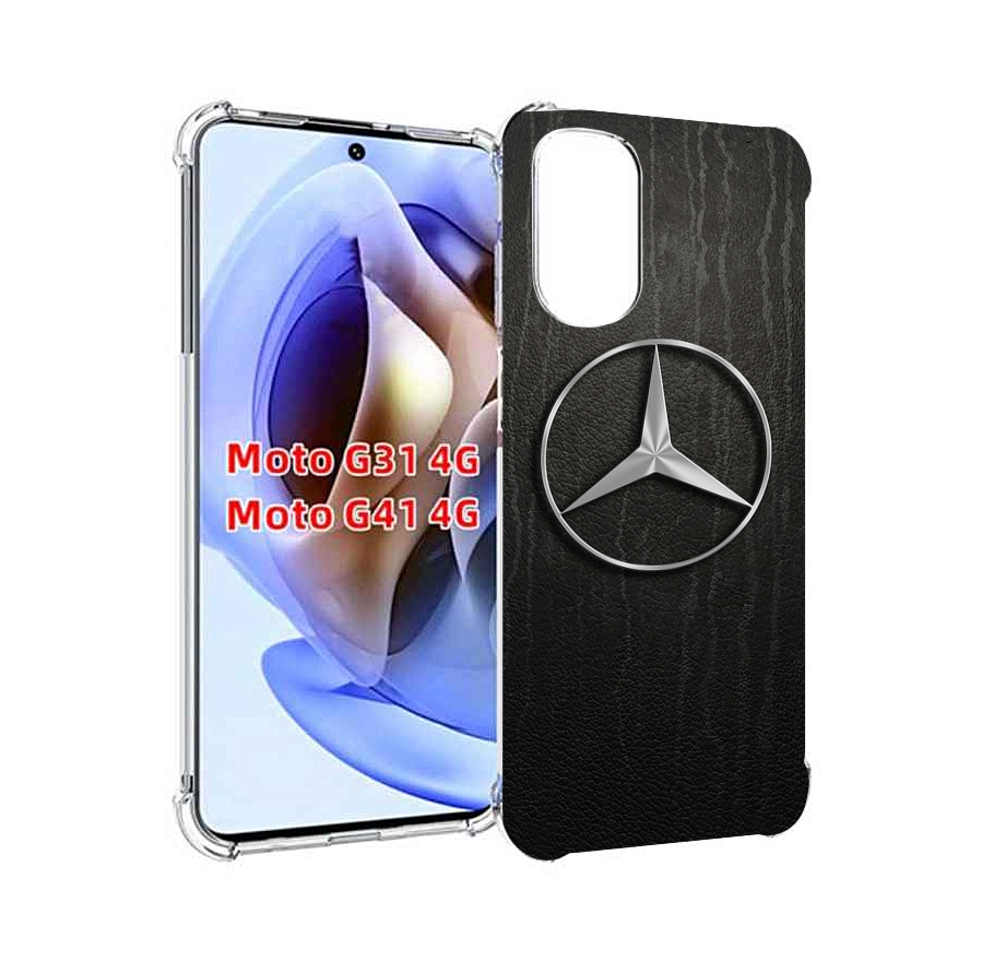 

Чехол Mypads Mercedes 2 Мужской Для Motorola Moto G31 4G/G41 4G, Прозрачный, Tocco