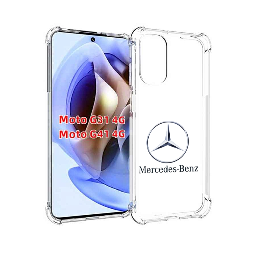 

Чехол Mypads Mercedes-7 Мужской Для Motorola Moto G31 4G/G41 4G, Прозрачный, Tocco