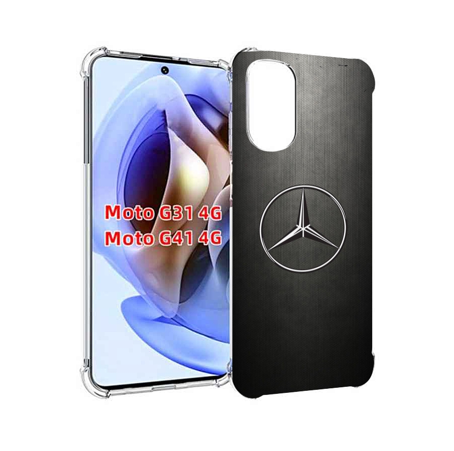 

Чехол Mypads Mercedes 3 Мужской Для Motorola Moto G31 4G/G41 4G, Прозрачный, Tocco