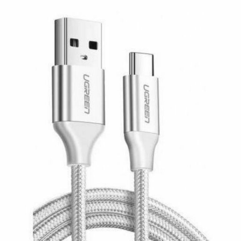 

Кабель Usb Type-C - Usb Ugreen Us288 Cable Aluminum Braid, 3м Серебристый, US288 (60409) USB-C Male to USB 2.0 Male Cable Aluminum Braid. Длина: 3м. Цвет: серебристый