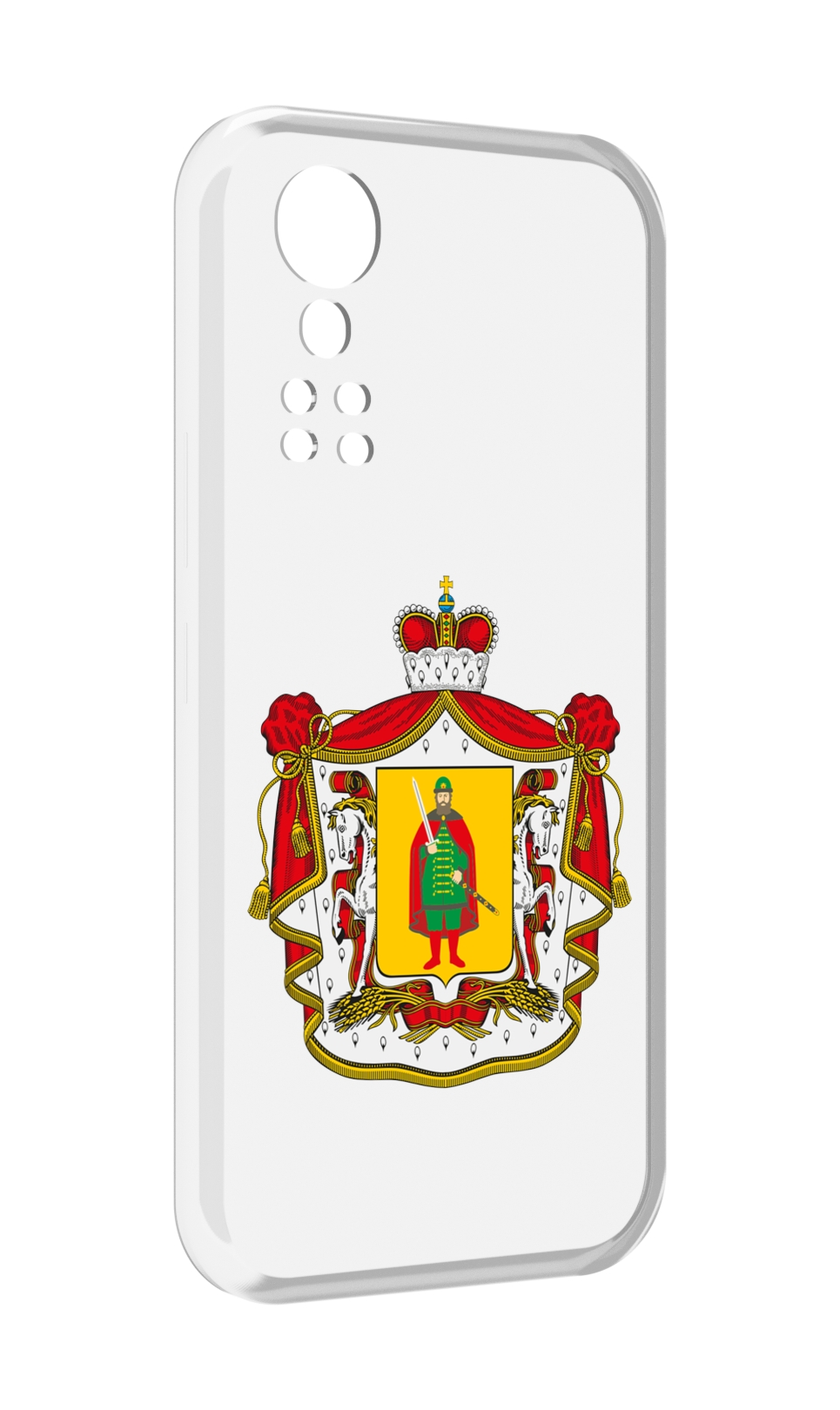 

Чехол MyPads герб-рязанская-область для ZTE Axon 30 5G / Axon 30S, Прозрачный, Tocco