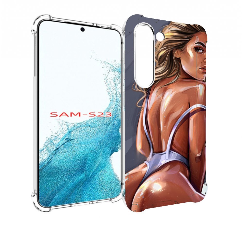 

Чехол MyPads craigos-art для Samsung Galaxy S23, Прозрачный, Tocco