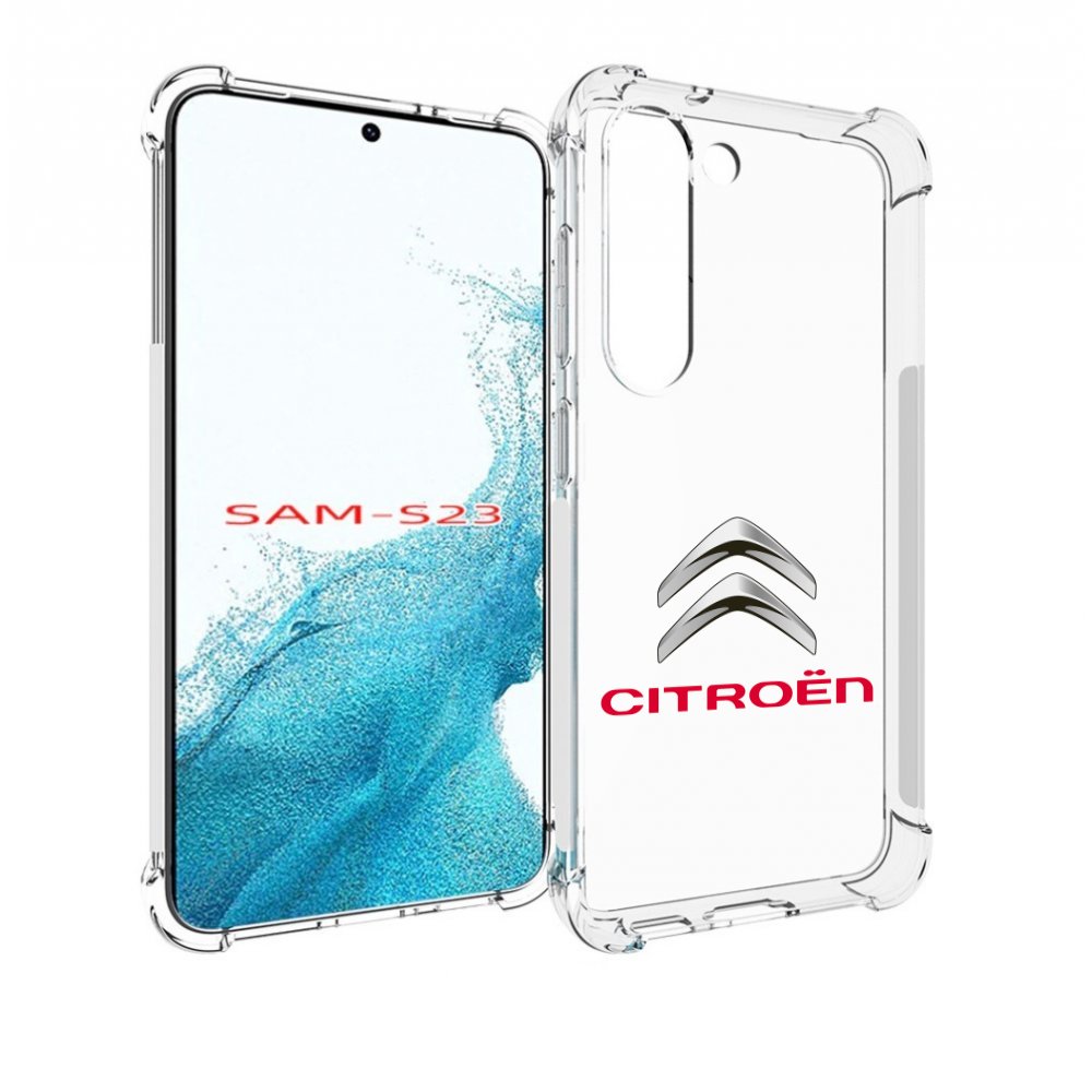 Чехол MyPads citroen-3 мужской для Samsung Galaxy S23