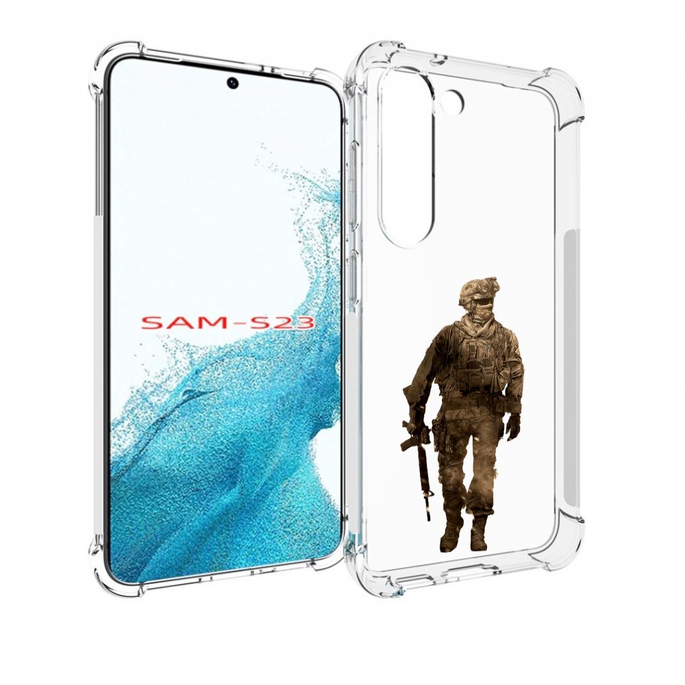 

Чехол MyPads call-of-duty мужской для Samsung Galaxy S23, Прозрачный, Tocco