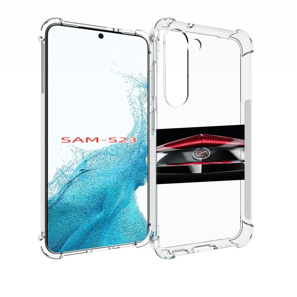 

Чехол MyPads cadillac 3 мужской для Samsung Galaxy S23, Прозрачный, Tocco