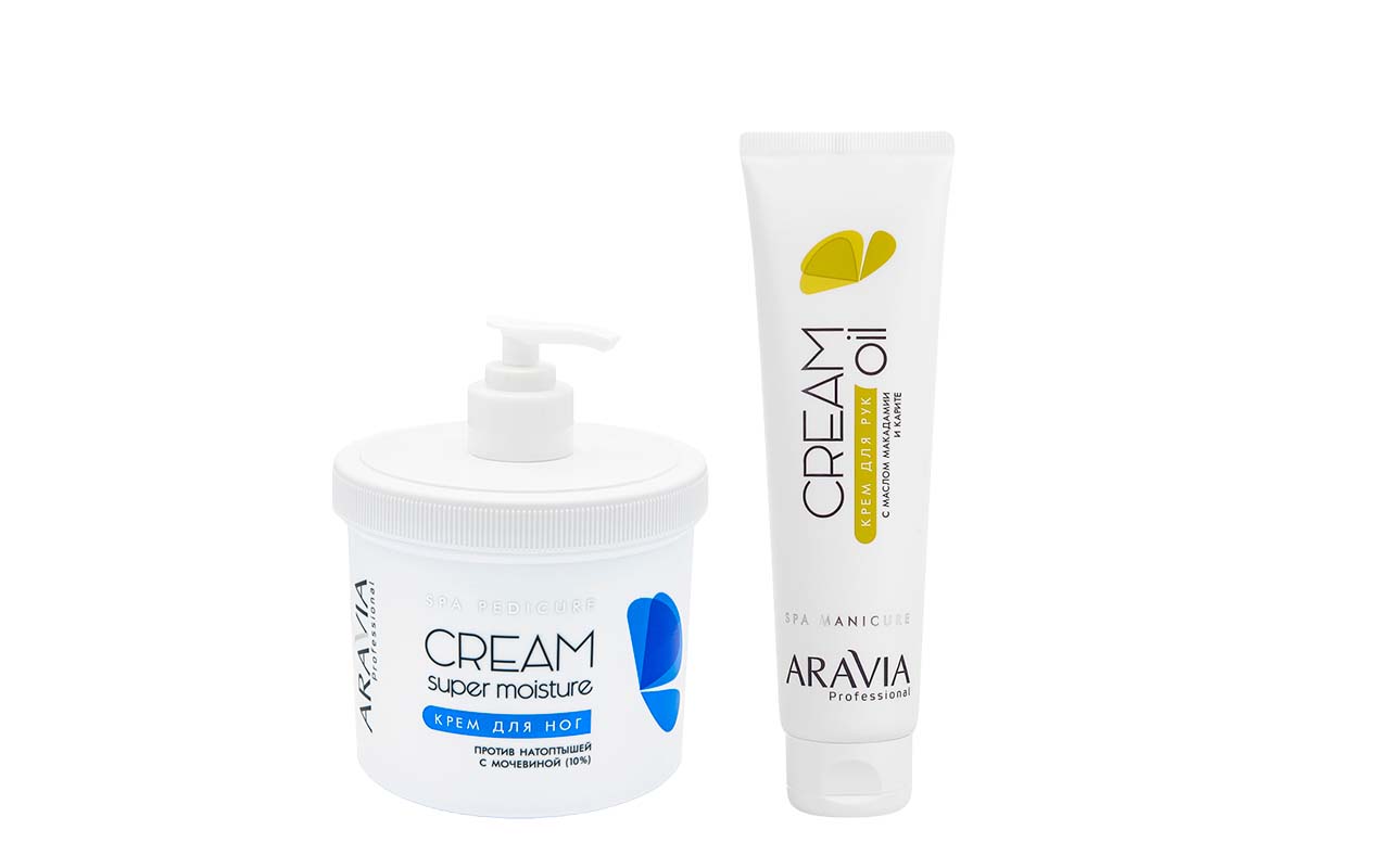 

Набор ARAVIA Крем для ног Super Moisture 500мл + Крем для рук 100мл
