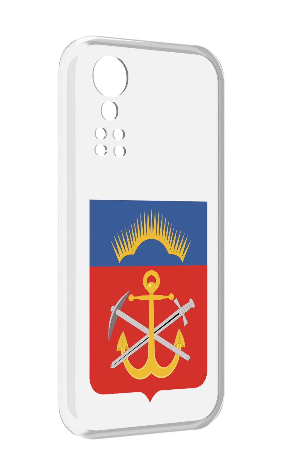 Чехол MyPads герб-мурманская-область для ZTE Axon 30 5G / Axon 30S