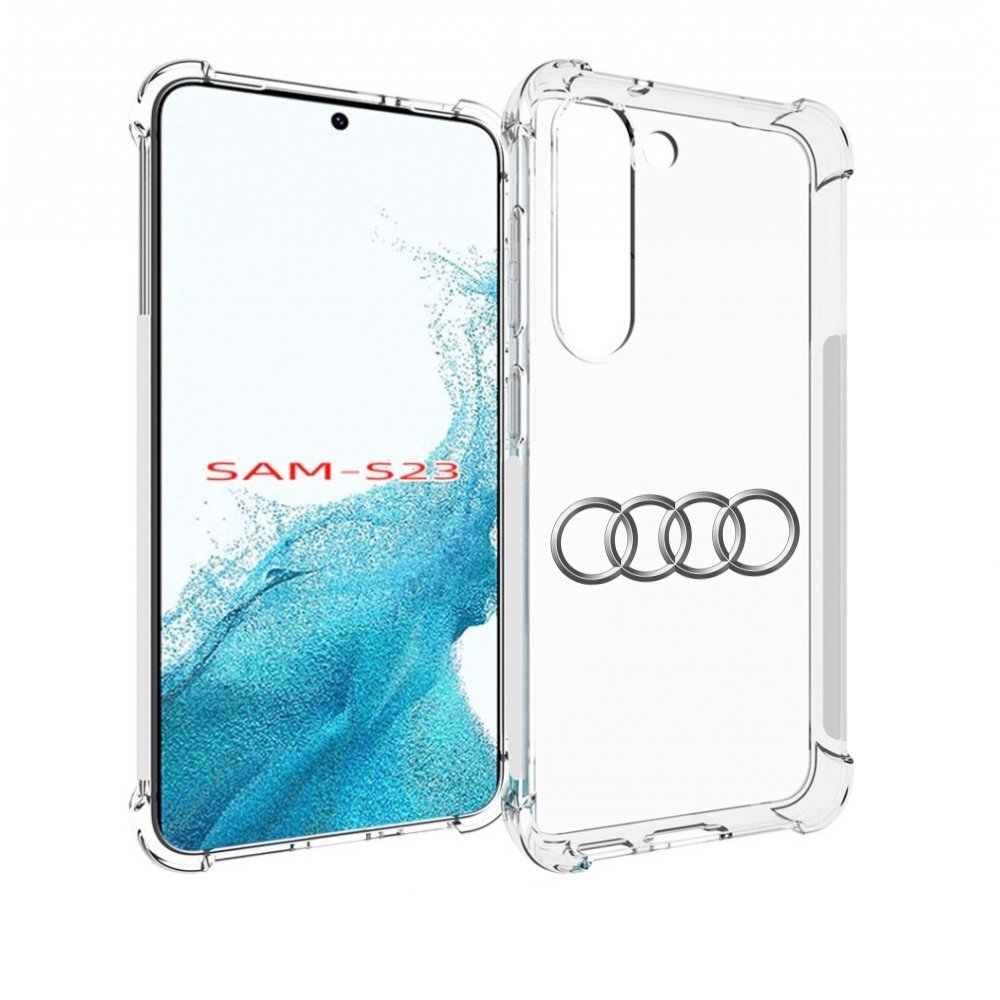

Чехол Mypads Audi 7 Мужской Для Samsung Galaxy S23, Прозрачный, Tocco