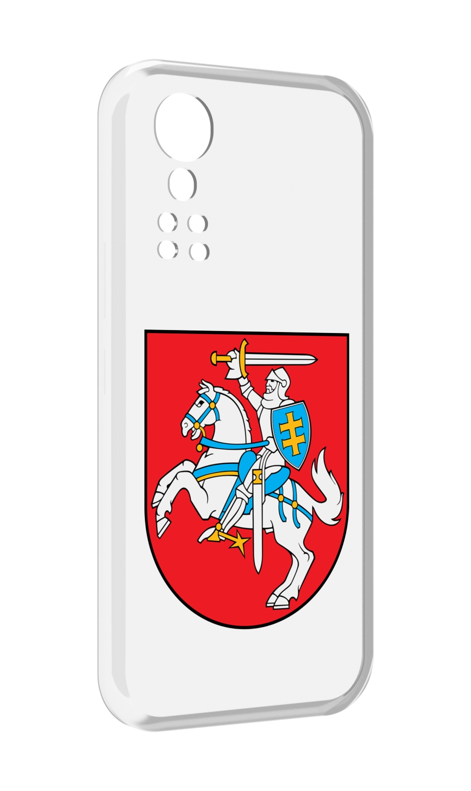 

Чехол MyPads герб-литва для ZTE Axon 30 5G / Axon 30S, Прозрачный, Tocco