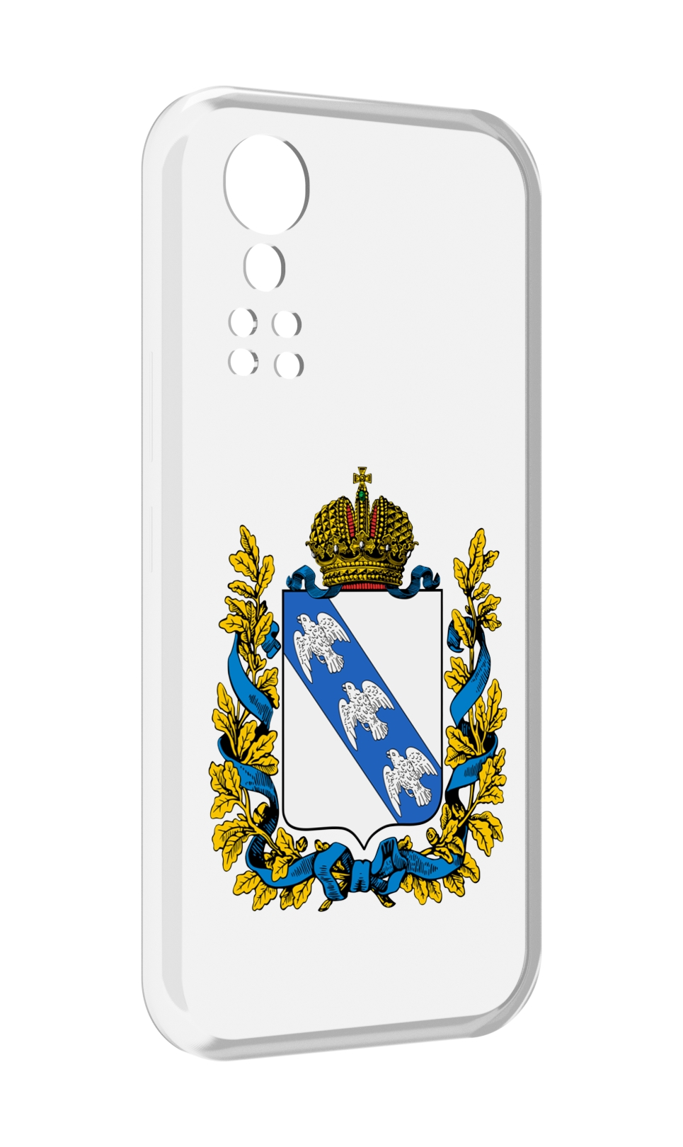 

Чехол MyPads герб-курская-область для ZTE Axon 30 5G / Axon 30S, Прозрачный, Tocco