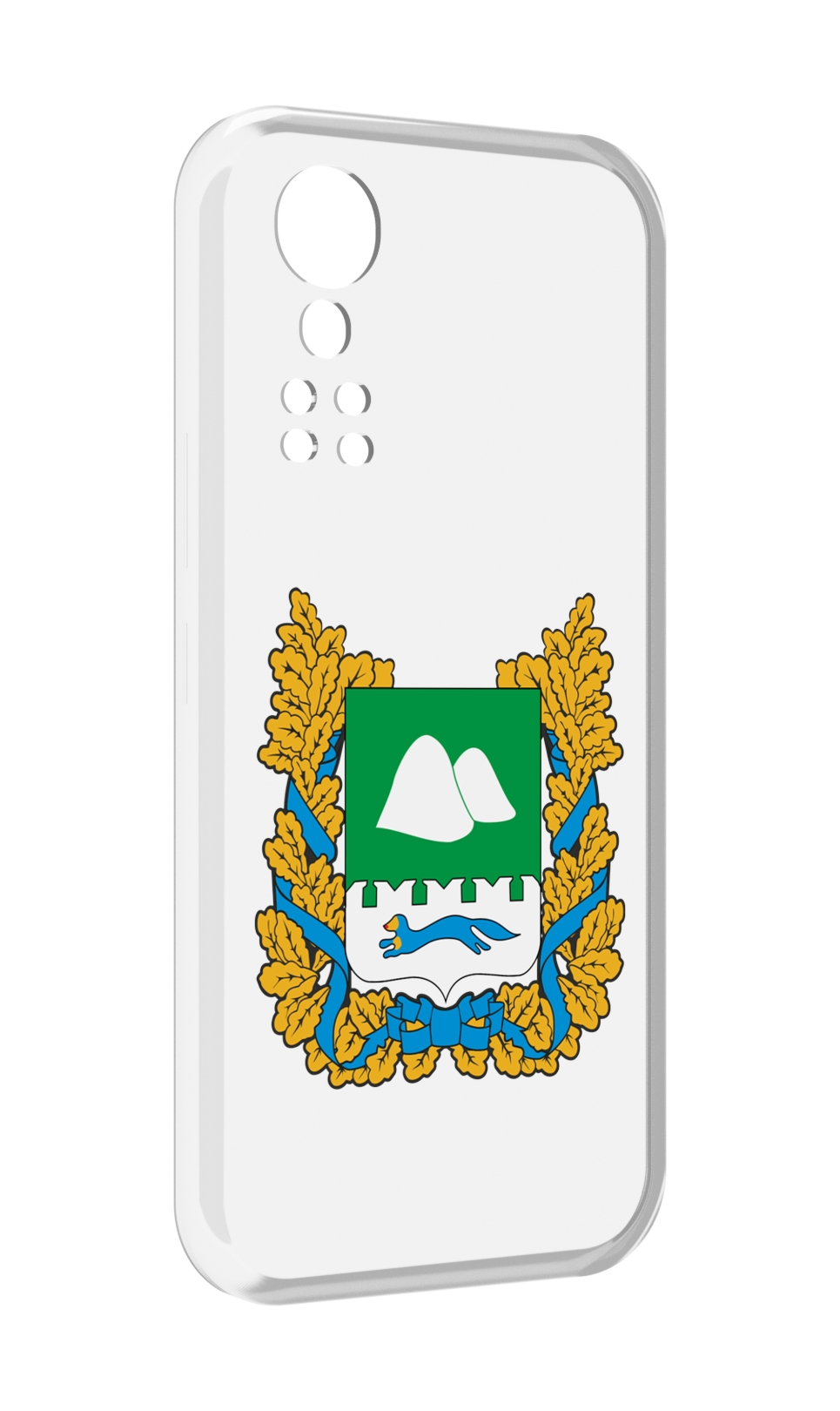 

Чехол MyPads герб-курганскои-области для ZTE Axon 30 5G / Axon 30S, Прозрачный, Tocco