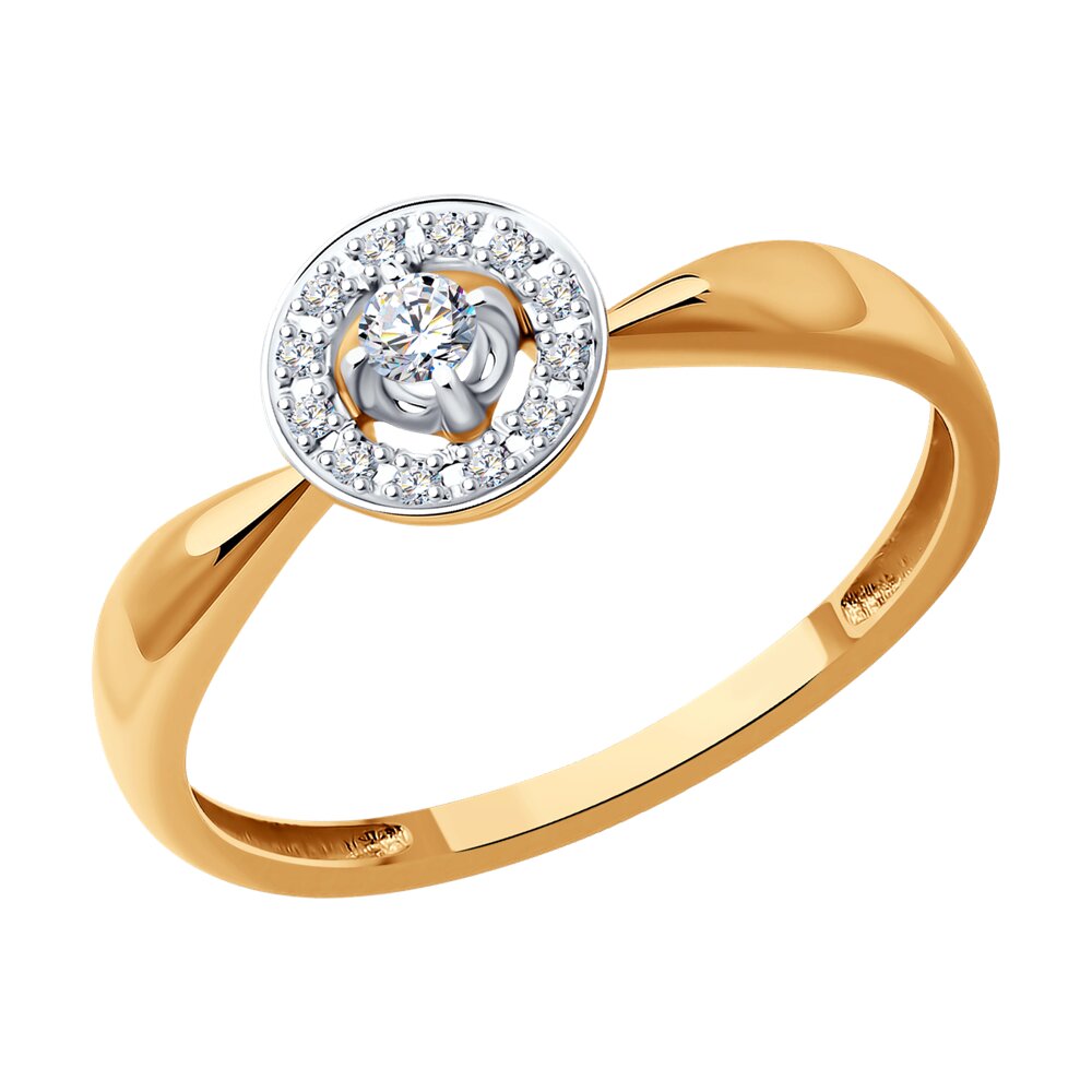

Кольцо из золота р. , SOKOLOV Diamonds 1012546, бриллиант, 1012546