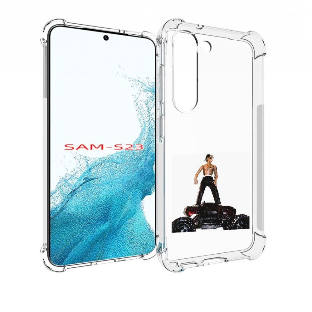 

Чехол MyPads Travis Scott - Rodeo для Samsung Galaxy S23, Прозрачный, Tocco