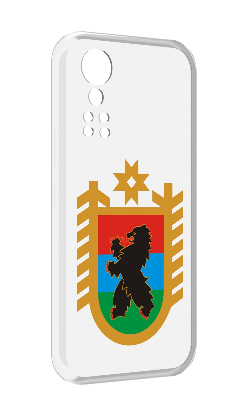 

Чехол MyPads герб-карелия-петрозаводск для ZTE Axon 30 5G / Axon 30S, Прозрачный, Tocco