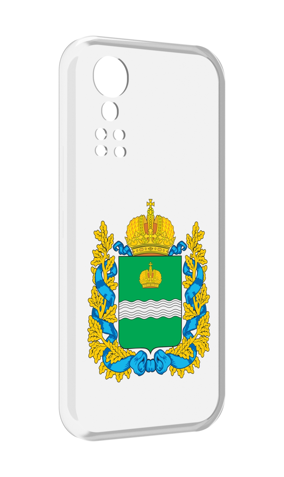 

Чехол MyPads герб-калужскои-области для ZTE Axon 30 5G / Axon 30S, Прозрачный, Tocco