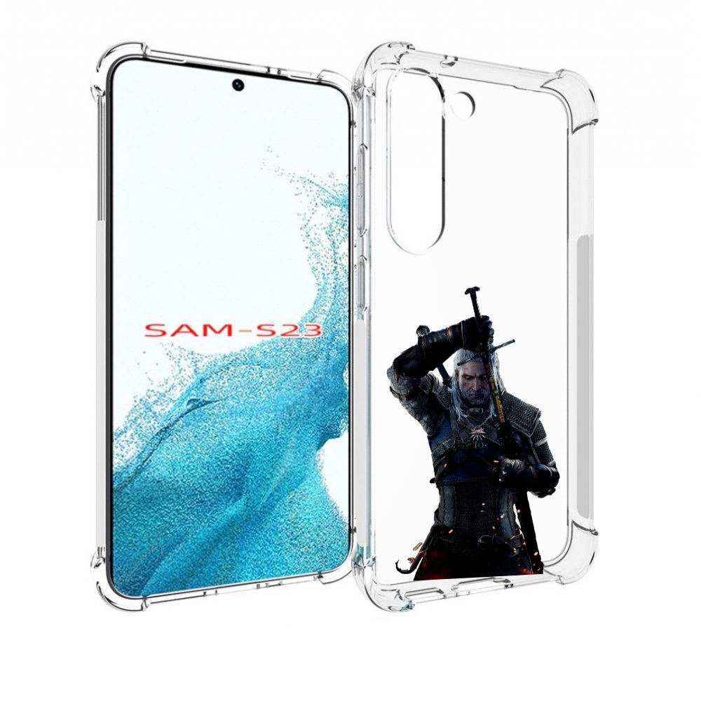 

Чехол Mypads The Witcher 3 Для Samsung Galaxy S23, Прозрачный, Tocco