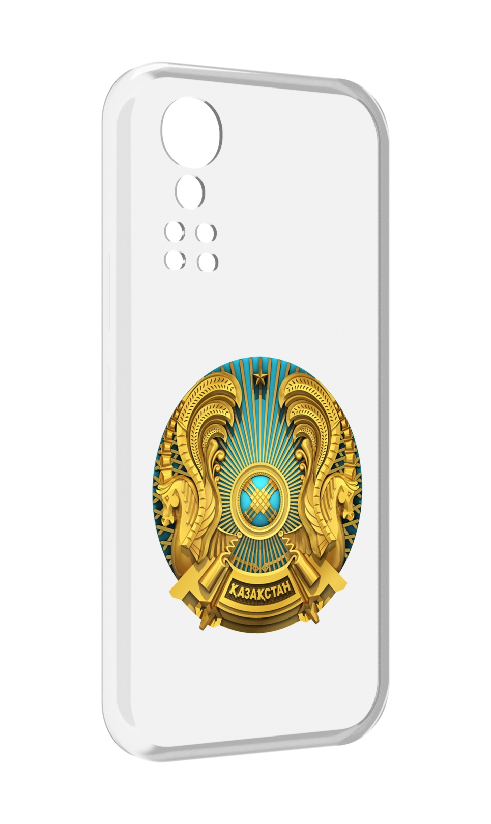 Чехол MyPads герб-казахстана для ZTE Axon 30 5G / Axon 30S
