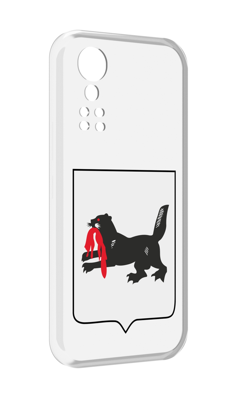 

Чехол MyPads герб-игркутскои-области для ZTE Axon 30 5G / Axon 30S, Прозрачный, Tocco