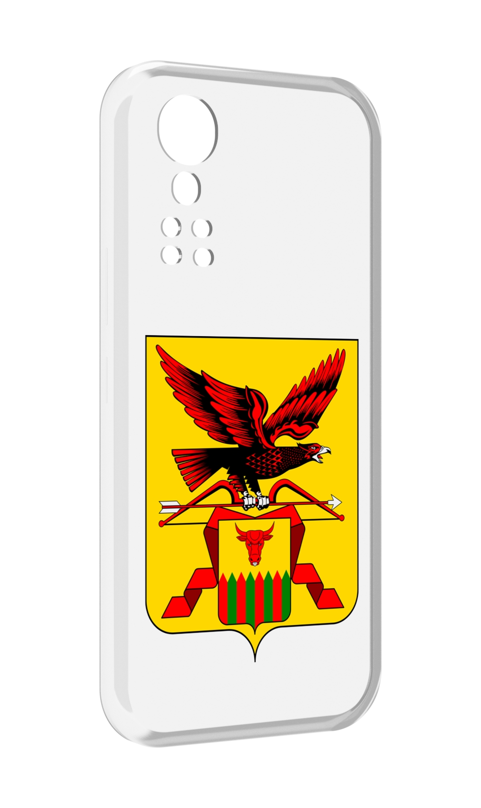 

Чехол MyPads герб-забаикальскии-краи для ZTE Axon 30 5G / Axon 30S, Прозрачный, Tocco
