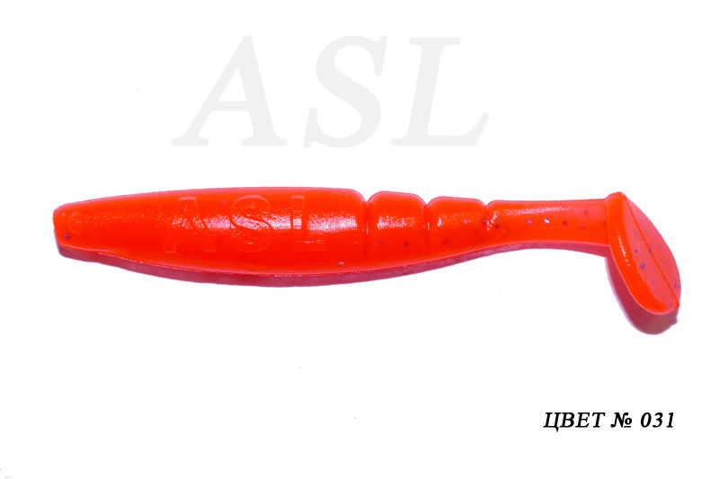 

Силиконовая приманка ASL Самурай цв. 031 L-12см 4шт/уп, Самурай