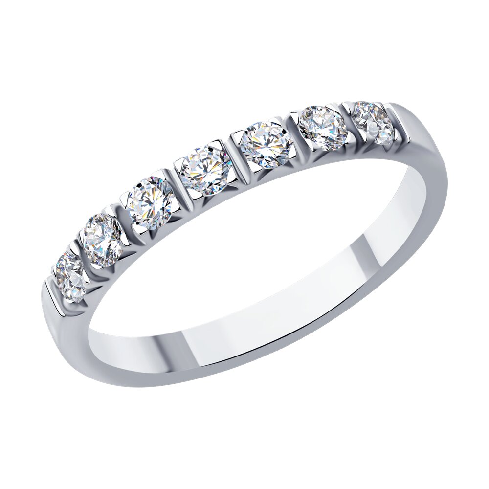 

Кольцо из белого золота с бриллиантом р. 16 SOKOLOV Diamonds 1012469-3, 1012469-3