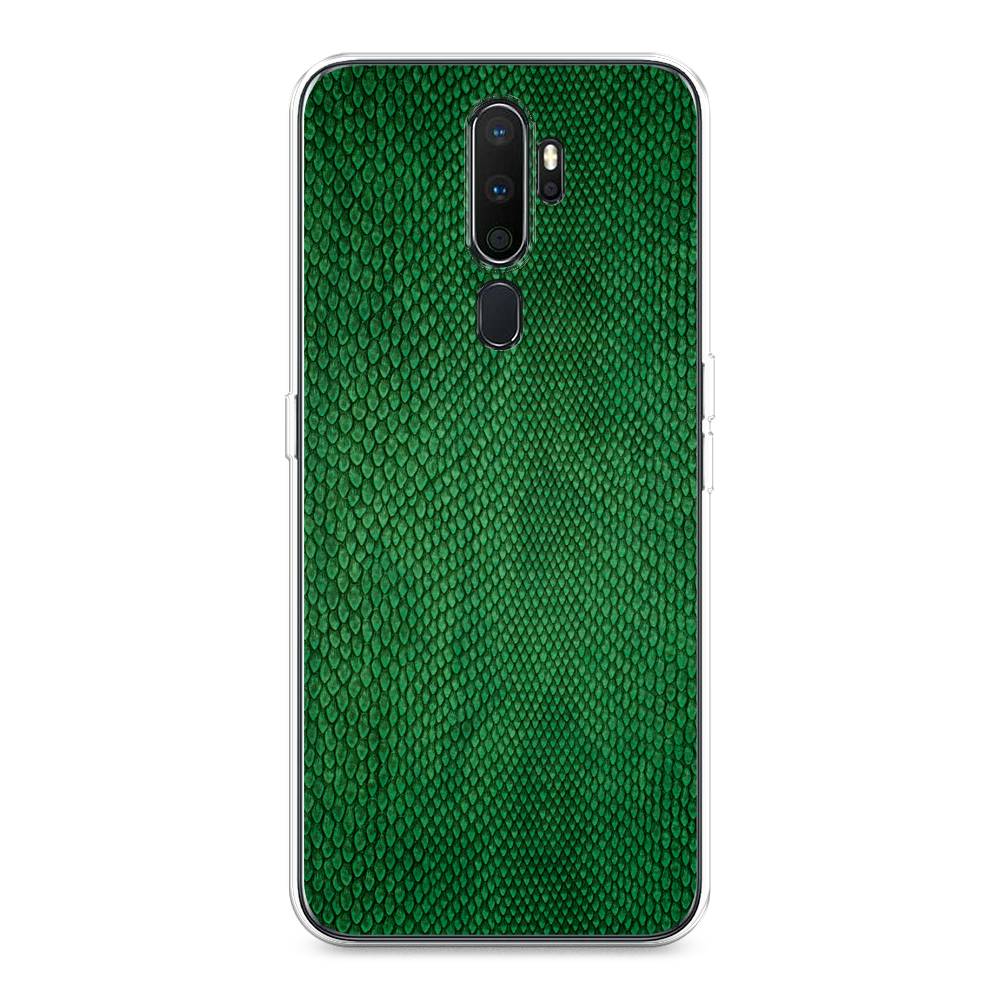 

Чехол Awog на Oppo A5/A9 2020 "Изумрудная змея", Разноцветный, 251350-3