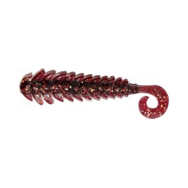 

Мягкие приманки Bait Breath BUGSY 3" (11шт.) #S834, Красный;золотистый, Bugsy
