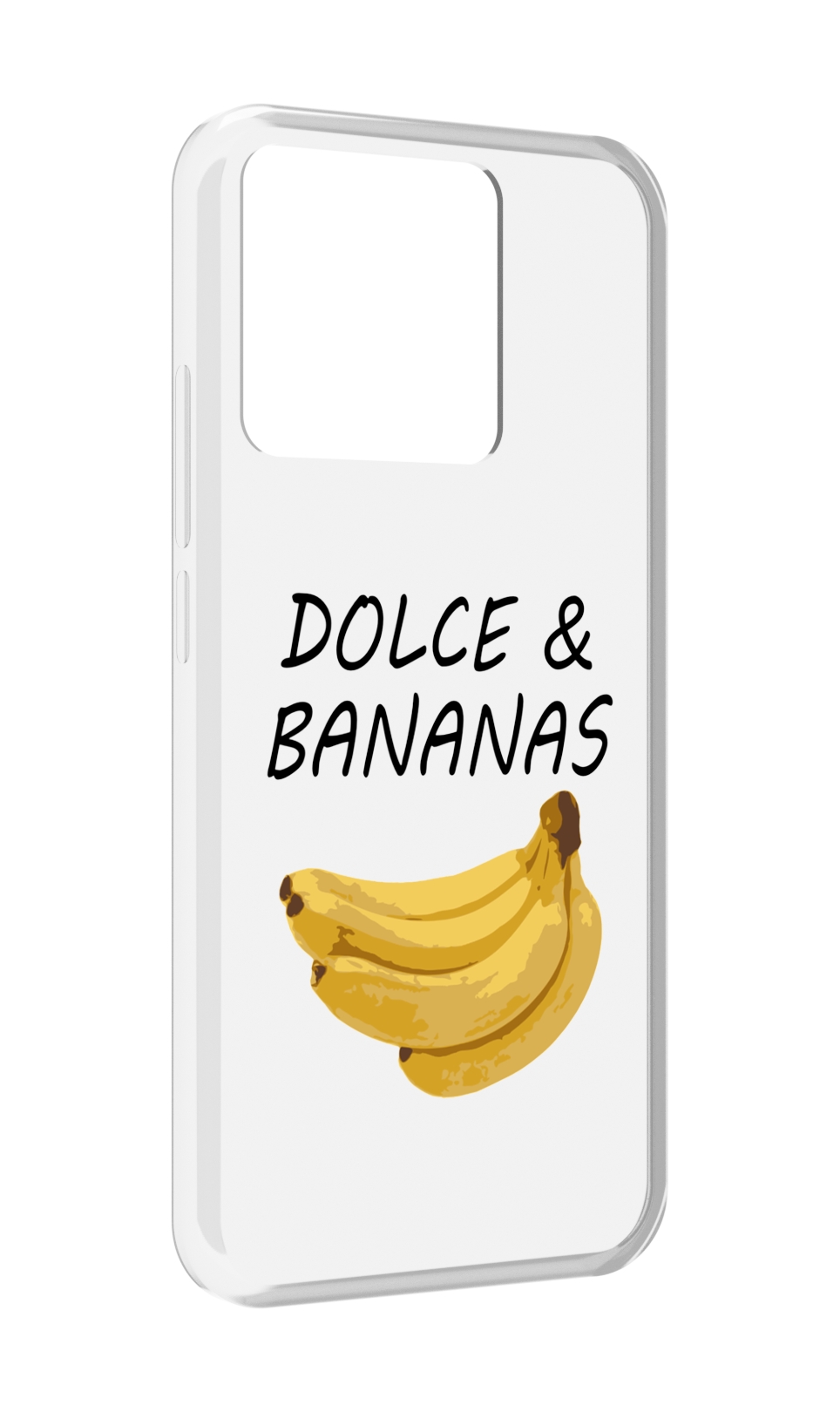 

Чехол MyPads Tocco для Xiaomi Redmi 10A Dolce банан, Прозрачный, Tocco