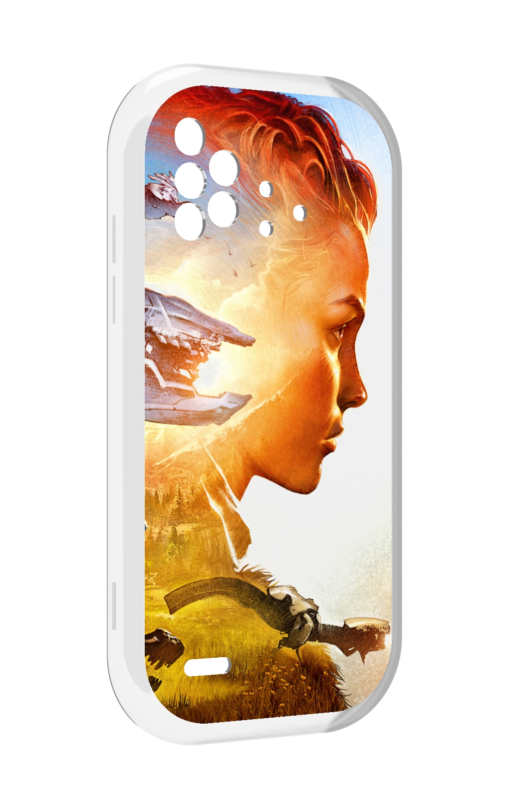 

Чехол MyPads Horizon Zero Dawn art для UMIDIGI Bison X10 / X10 Pro, Прозрачный, Tocco